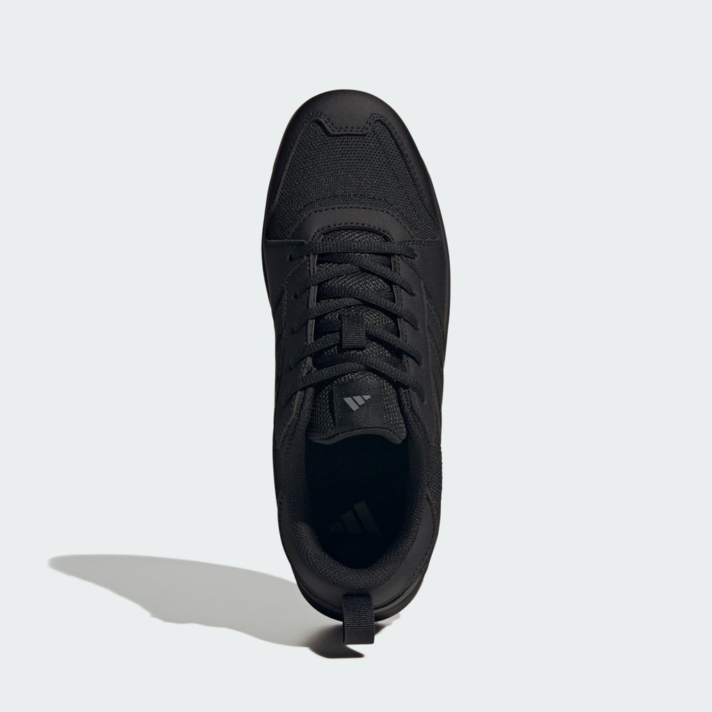 Adidas Motix Low – Noir / gomme naturelle – Vue de dessus
