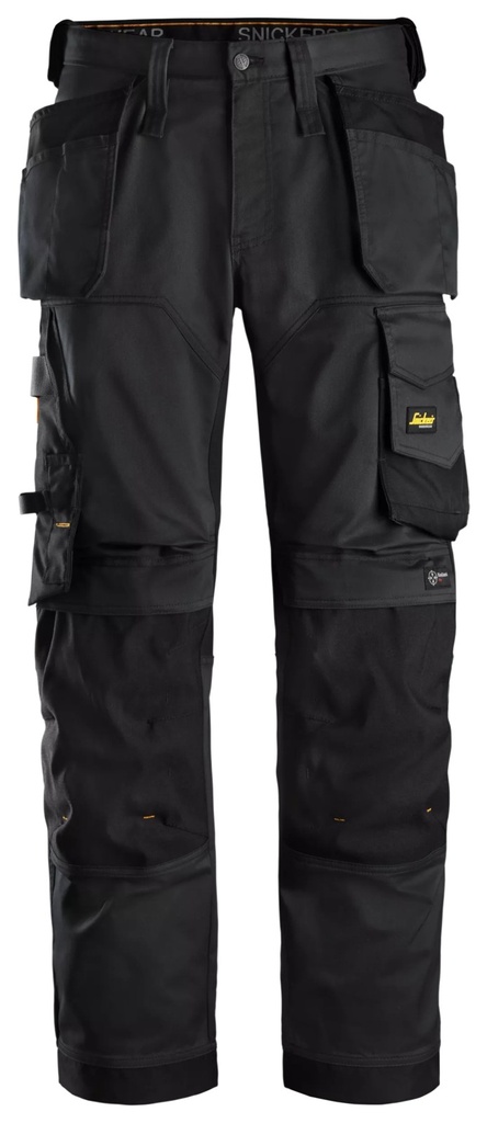 [62510404040] Snickers 6251 – AllroundWork, Pantalon en tissu extensible avec poches holster, coupe large (0404, 40)
