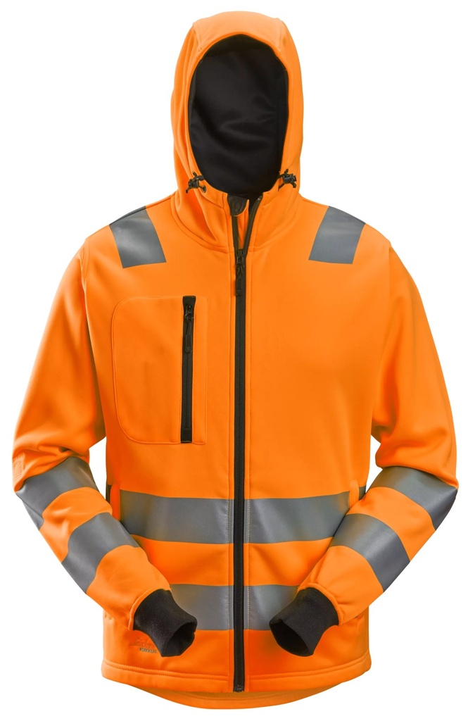 [80395500003] Snickers 8039- AW, SWEAT ZIPPÉ HV, CL3 (5500, XS)