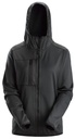 Snickers 8057 – AllroundWork, Sweat à capuche avec fermeture à glissière pleine longueur pour femme