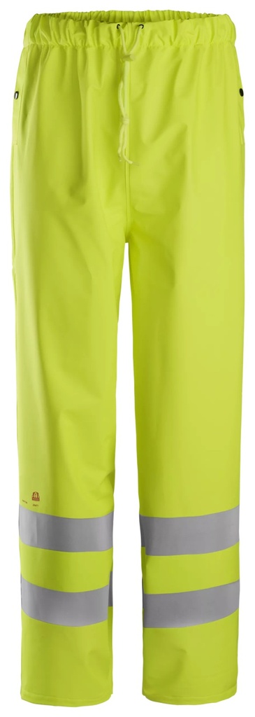 Snickers 8267- Pantalon de pluie PU, haute visibilité Classe 2