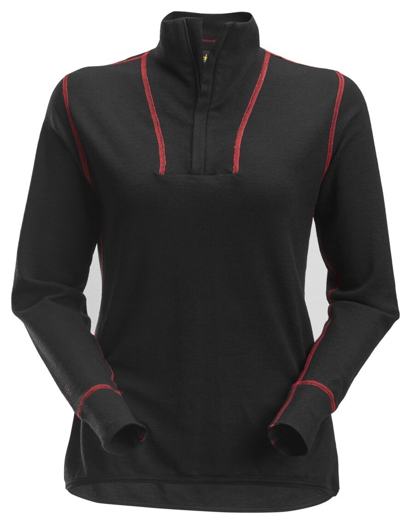 [94760400003] Snickers 9462- PW  CHEMISE LAINE F ZIP (XS)
