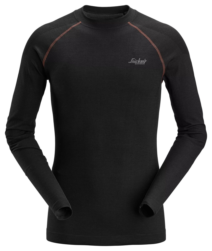 [94830400003] Snickers 9483- SEAML BASE LAY WOOL TOP (XS)