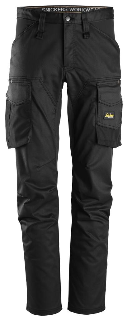 Snickers 6803 – AllroundWork, Pantalon sans poches pour genouillères