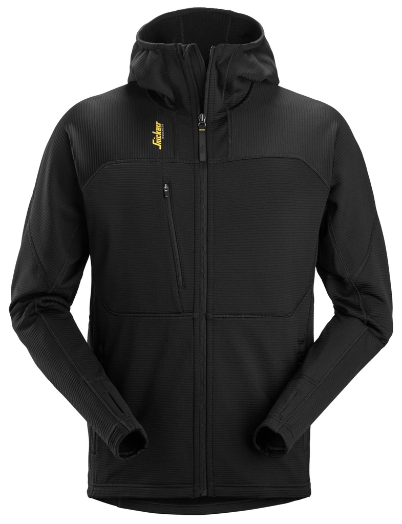 Snickers 9420- THRM BODY MAP FLC FZ HOOD