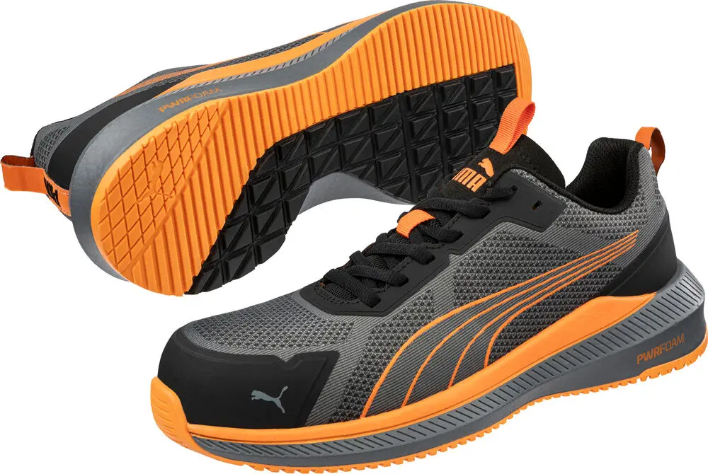 PUMA Slide Grey - Chaussures de sécurité S1PS ESD HRO (39)