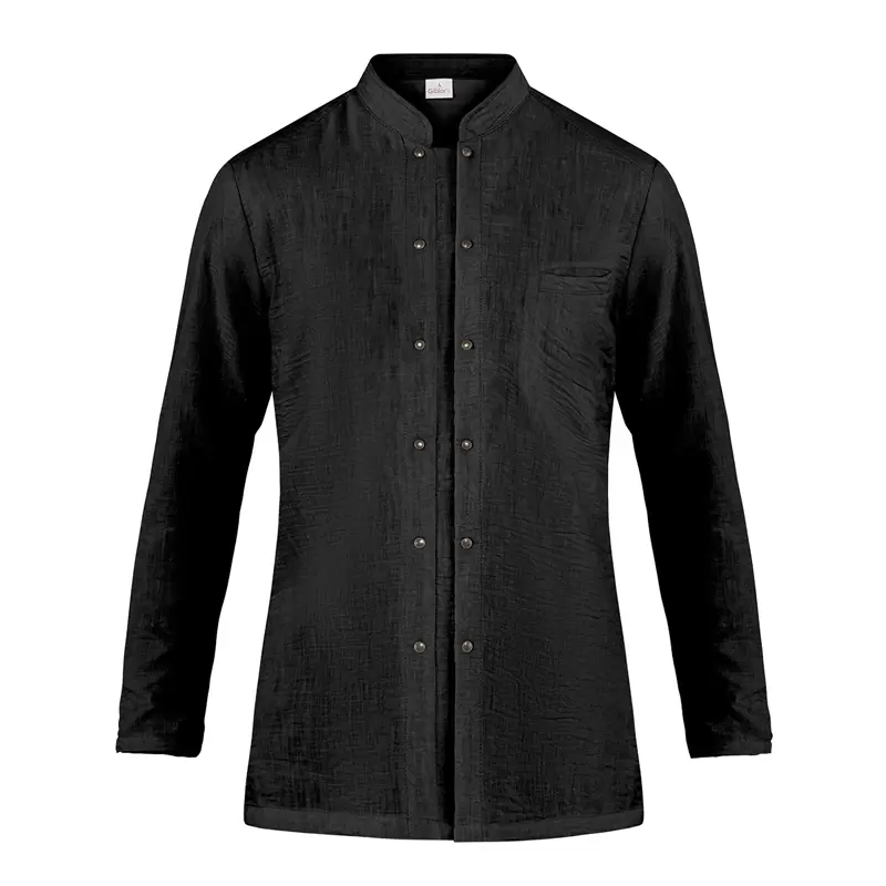 [Alba-Noir-S] Alba - Veste de cuisine (S, Noir)