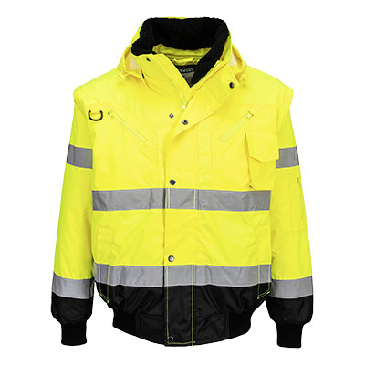 C465- Blouson 3-en-1 Haute Visibilité