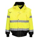 C465- Blouson 3-en-1 Haute Visibilité