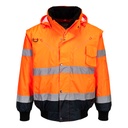 C465- Blouson 3-en-1 Haute Visibilité