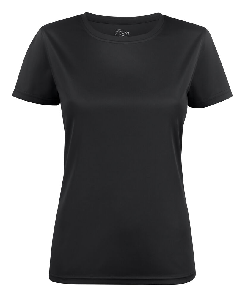 [2264026-900-3] Run-  Tshirt dame 100% Polyester (XS, 900 - Noir)