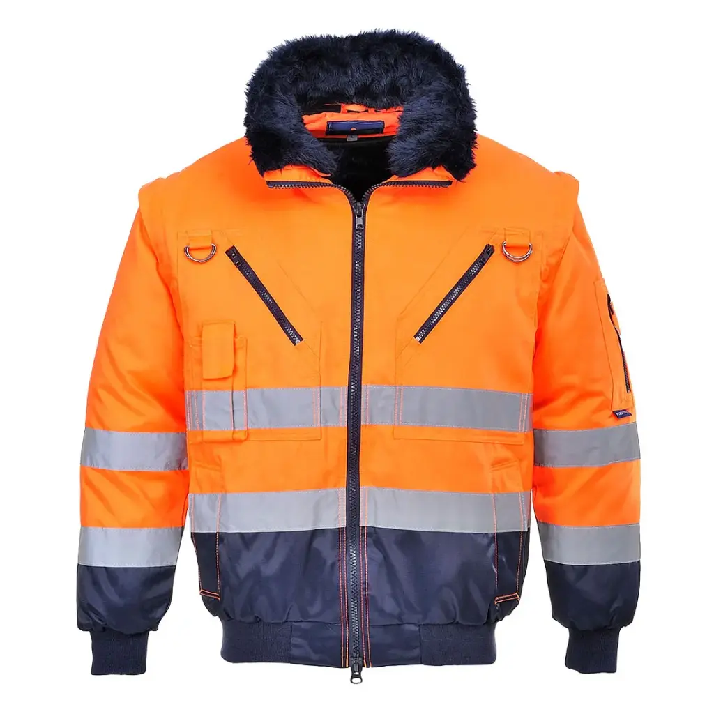 PJ50 - Blouson pilote 3 en 1 haute visibilité