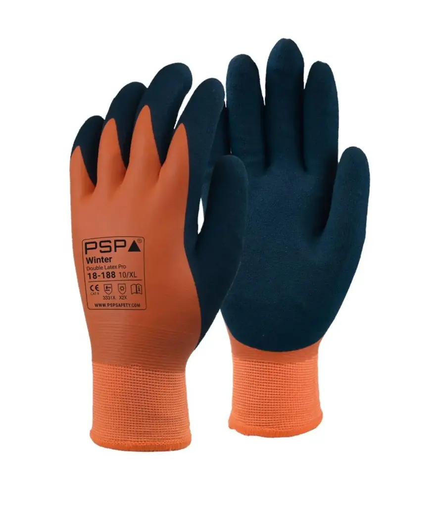 [18-18] 18-188 Gants Hiver double latex