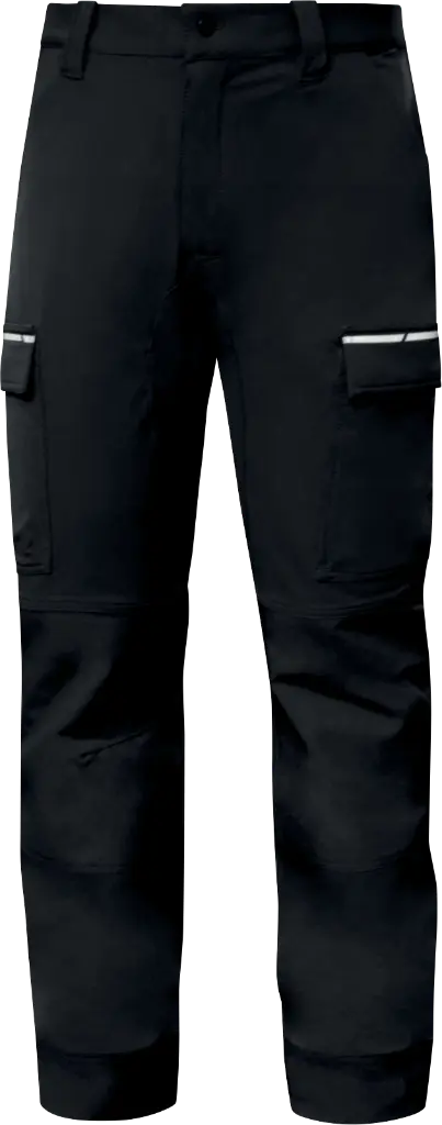 [M5PA3TSTR-Noir-S] M5PA3TSTR - Pantalon de travail multipoches (S, Noir)