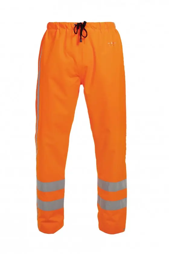 [Bangkok-JAHV -S] Bangkok - Pantalon de pluie Hi-Vis (Jaune HV, S)