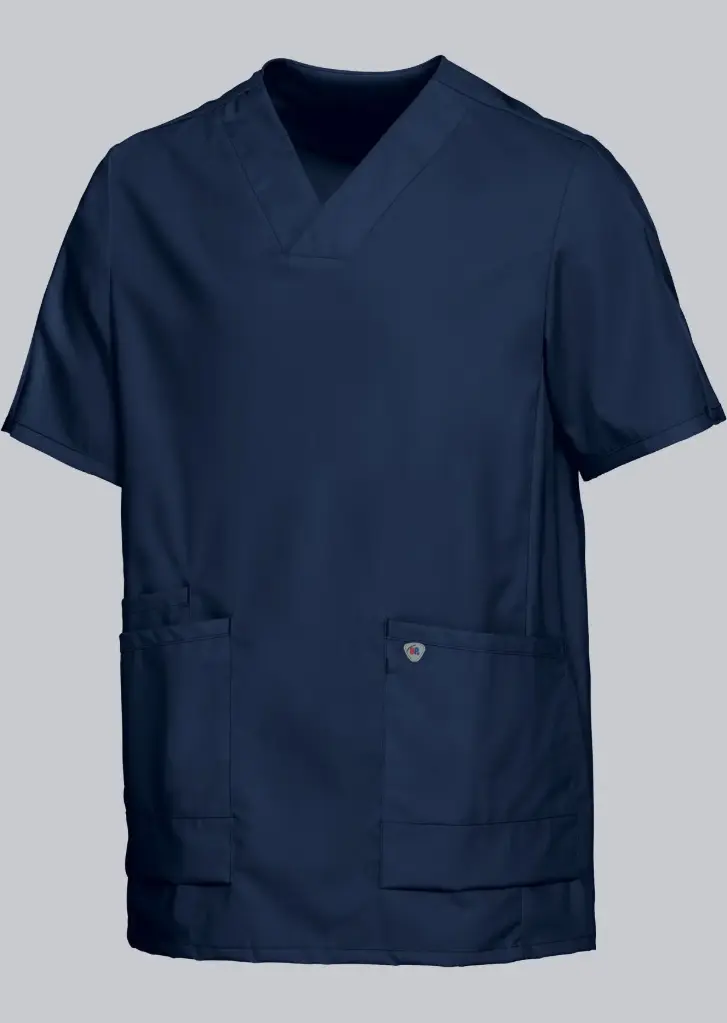 1763 - Tunique à enfiler légère unisexe (XS, 0110 - Bleu nuit)