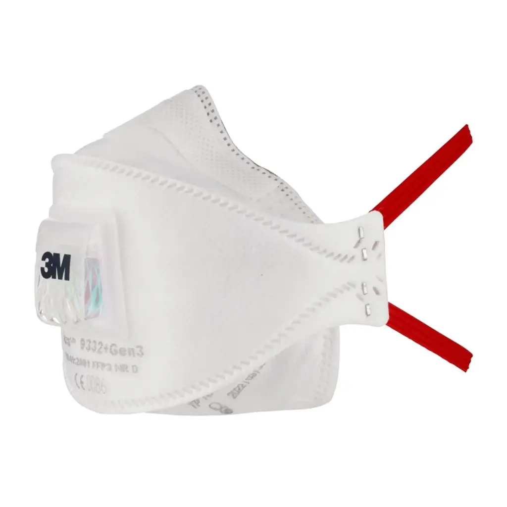 3M 9332+GEN3: masque FFP3 avec valve(10)