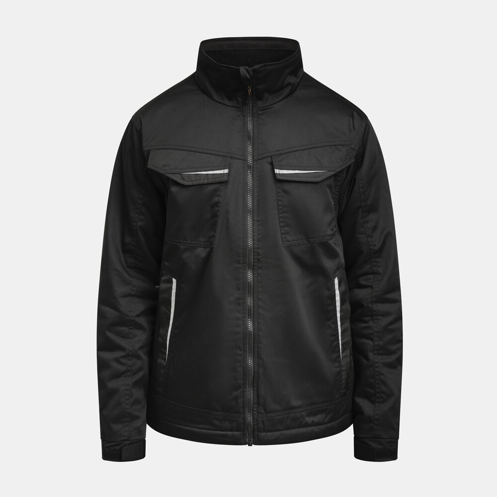 [65131720-9900-3] Jobman 1317 — Veste de travail doublée (XS, 9900 - Noir)