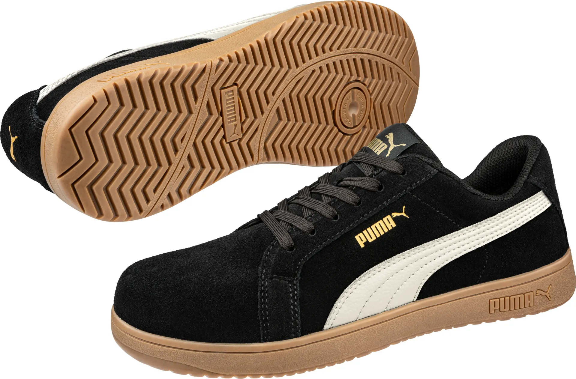 [64.440-36] 64.440 - Puma Iconic Black Gum - chaussure sécurité S1PL ESD FO HRO SR (36)