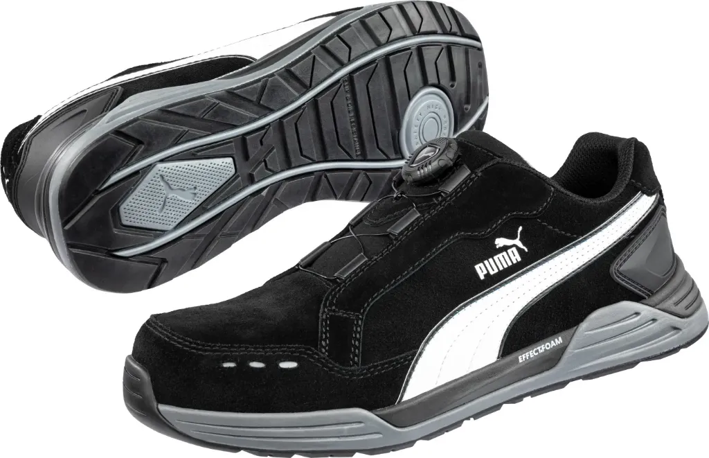 [64.465.1-39] PUMA AIRTWIST BLACK DISC LOW S3 ESD HRO SRC (39)