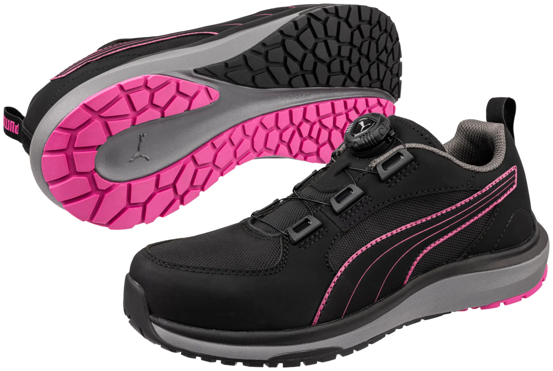 PUMA ASPIRE PINK DISC LOW - chaussure sécurité dame S3S