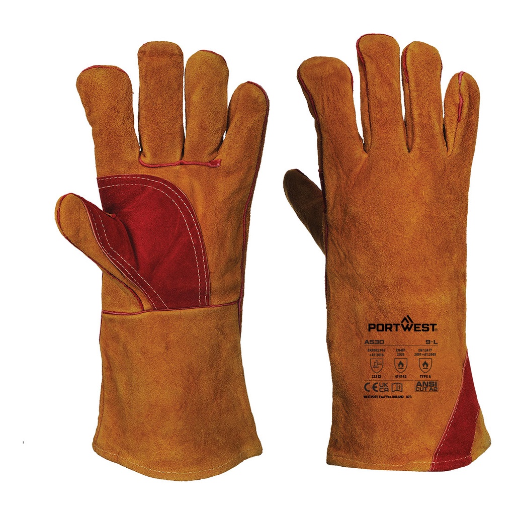 [A530] A530- Gant soudeur renforcé