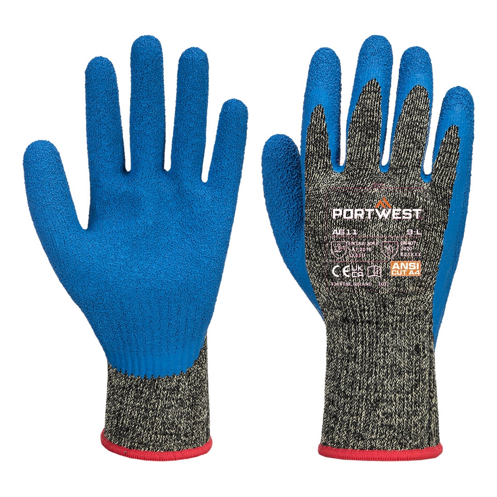 [A611] A611- Gant anticoupures Aramide latex HR
