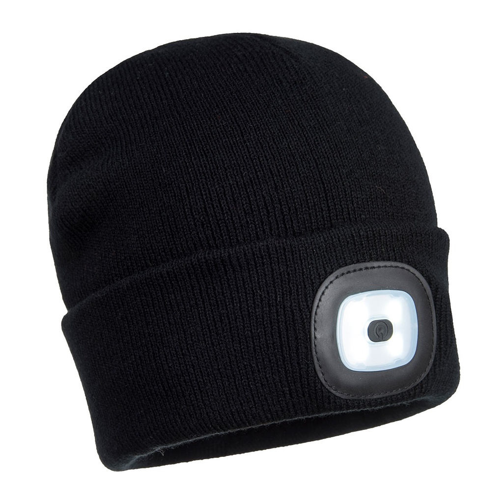 B029- Bonnet Beanie avec lampes LED