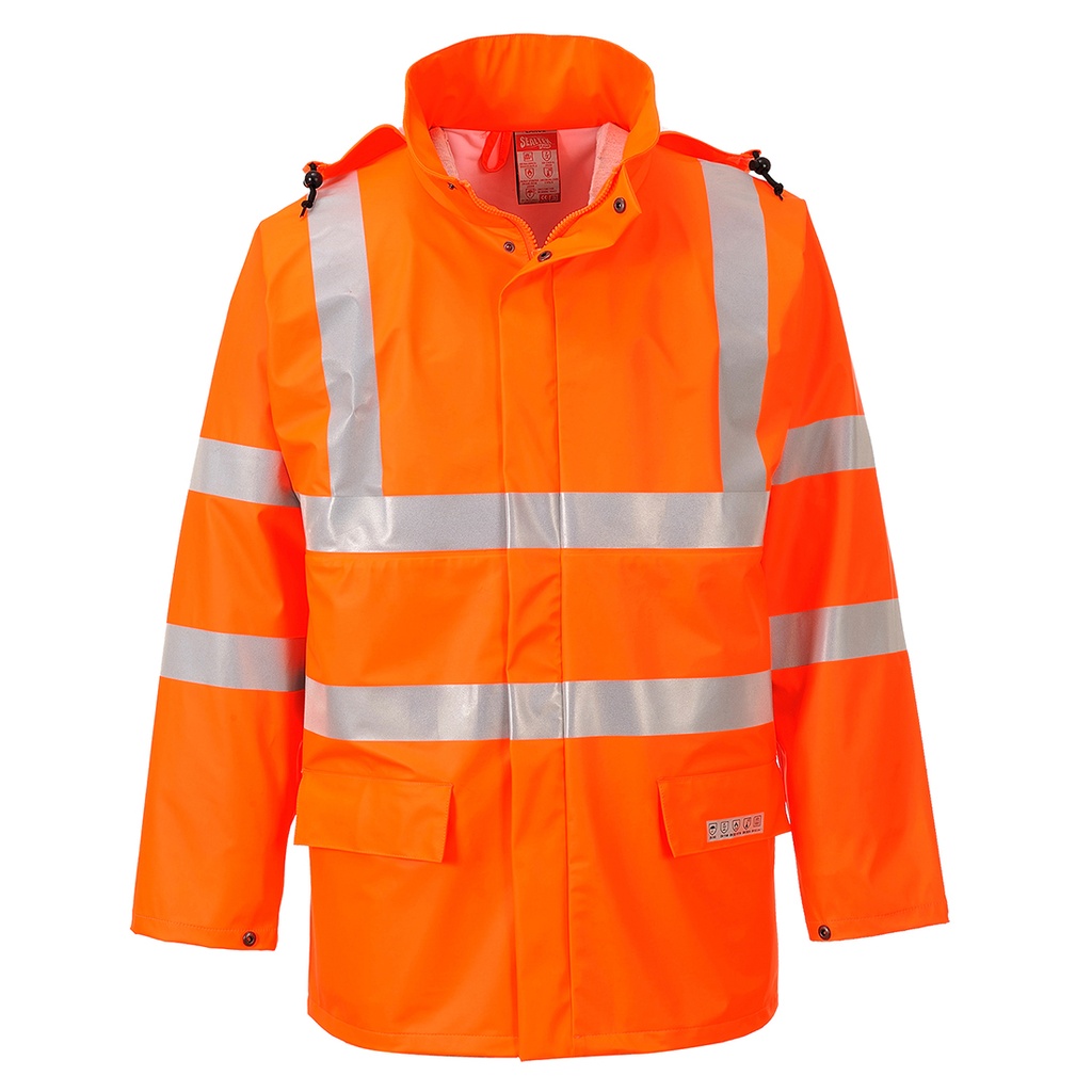 FR41- Veste de pluie HiVis FR Sealtex