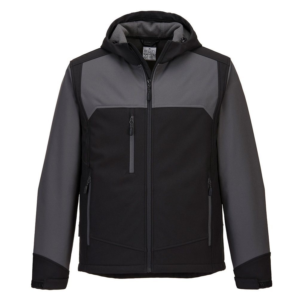 KX362- Softshell à capuche (3 couches)