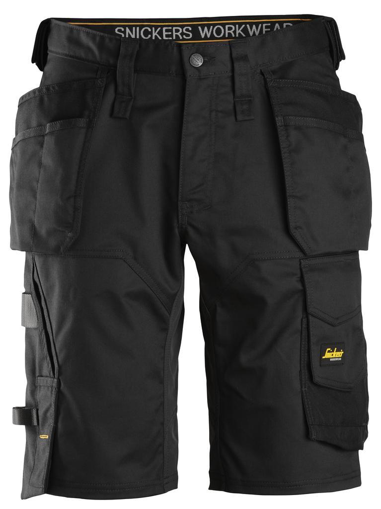Snickers 6151 – AllroundWork, Short en stretch avec poches holster, coupe large