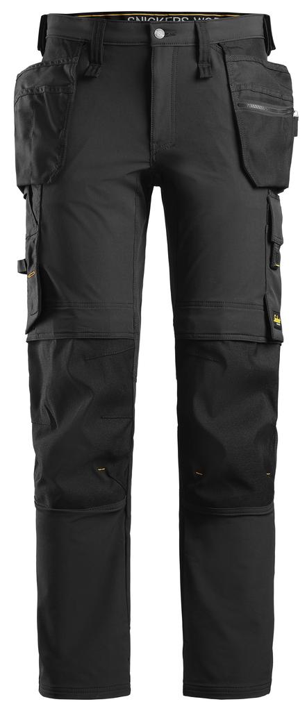 Snickers 6271 – AllroundWork, Pantalon en tissu extensible avec poches holster