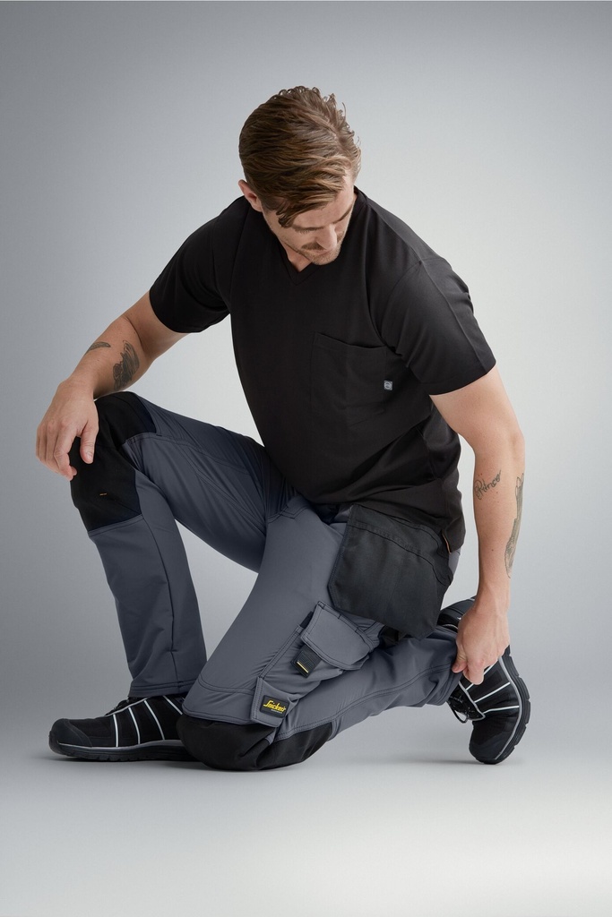 Snickers 6271 – AllroundWork, Pantalon en tissu extensible avec poches holster