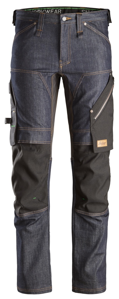 Snickers 6956 – FlexiWork, Pantalon de travail en denim