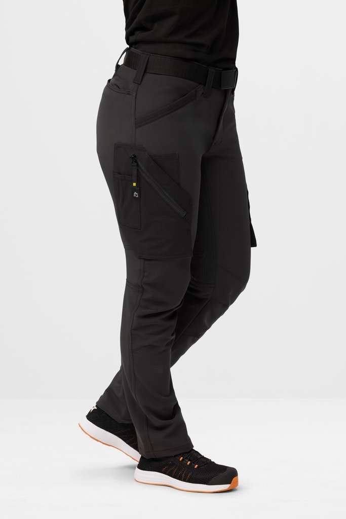 Snickers 6877 – FlexiWork, Pantalon extensible pour femme sans poches pour genouillères
