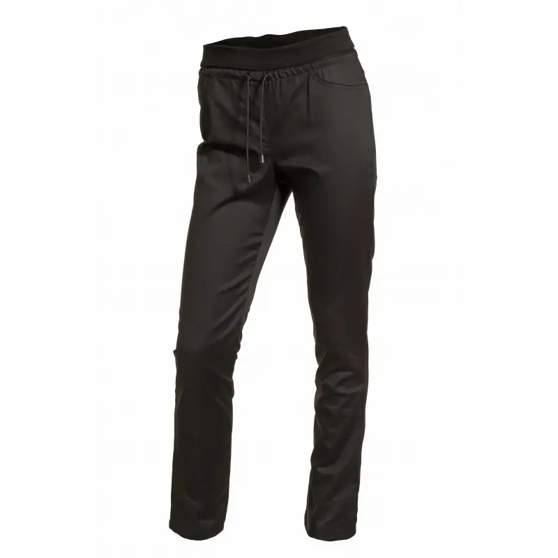 Theo - Pantalon femme stretch (Noir)