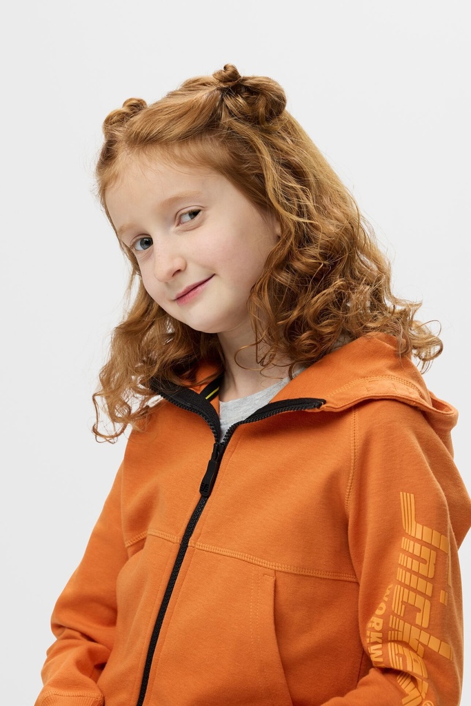 [7512] Snickers 7512- JUNIOR HOODIE LOGO ZIP