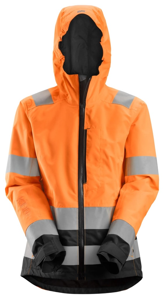 Snickers 1347-  Veste imperméable pour femme en Shell, H.V, cl.2/3