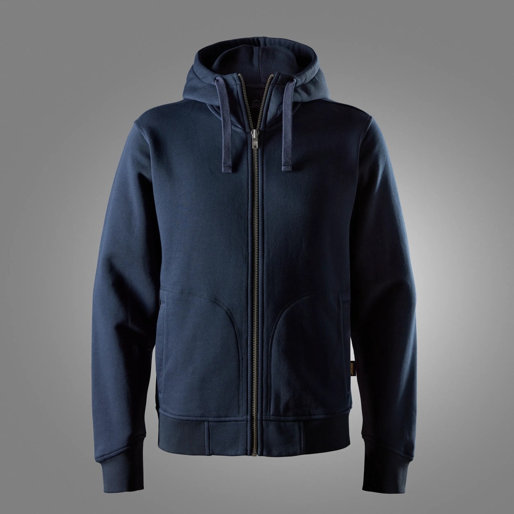 Snickers 2046 – Sweat-shirt à capuche épais avec fermeture à glissière intégrale