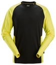 Snickers 2450- T-SHIRT BICOLOR LONG SLV