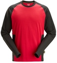Snickers 2450- T-SHIRT BICOLOR LONG SLV