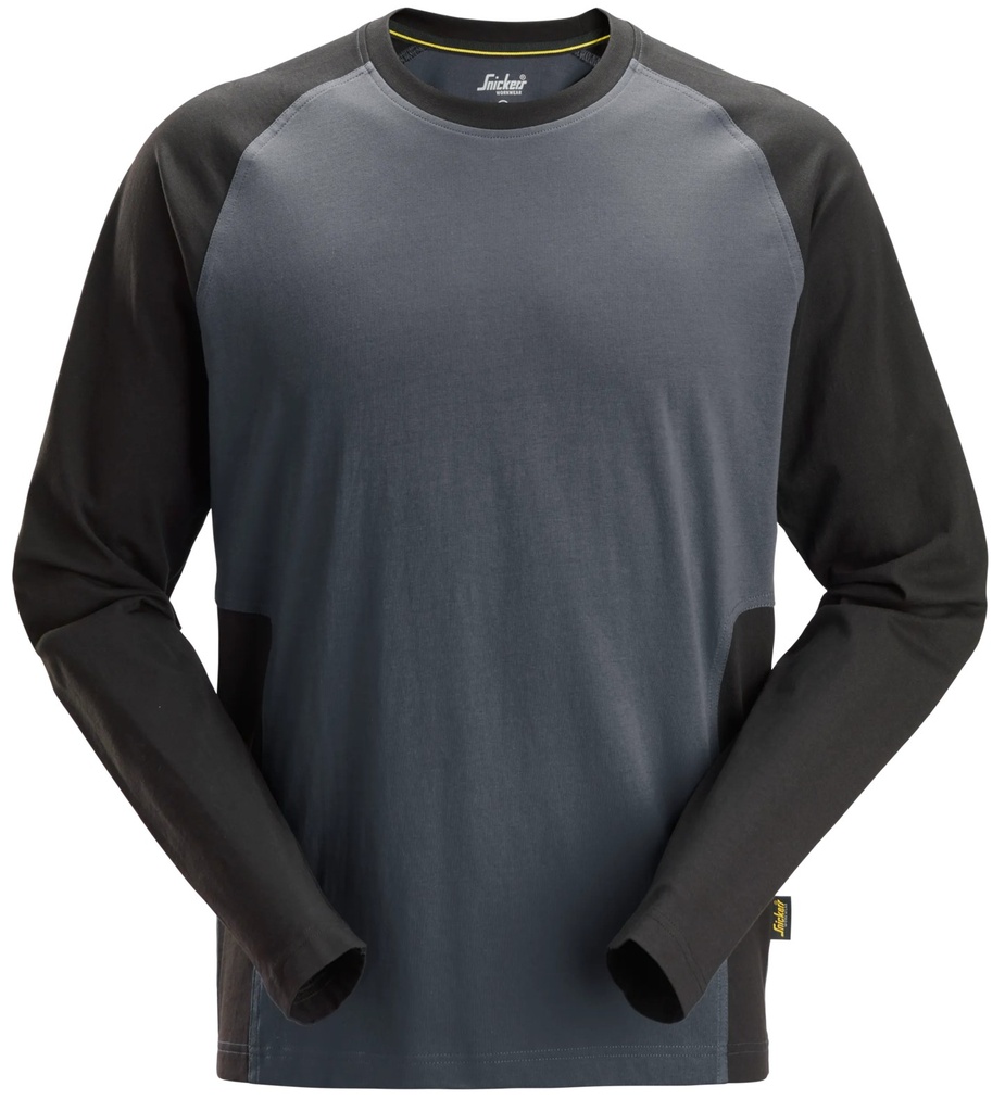 Snickers 2450- T-SHIRT BICOLOR LONG SLV