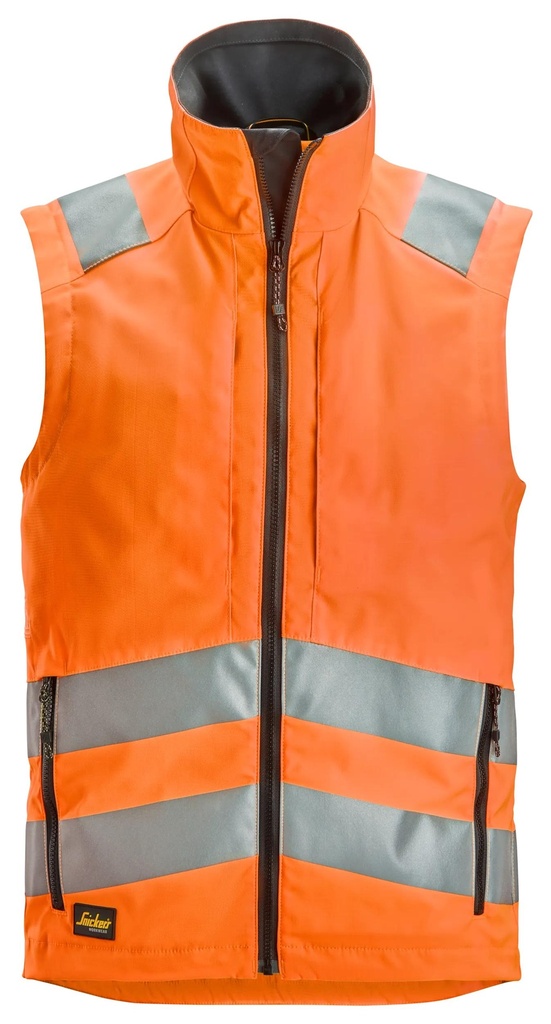 [45345500003] Snickers 4534 – Gilet haute visibilité, Classes 1/2 (5500, XS)