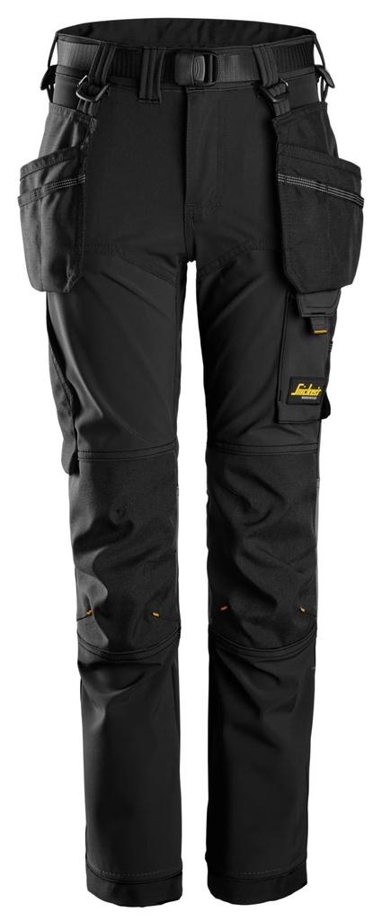 [75750404104] Snickers 7575 – AllroundWork, Pantalon Junior en tissu extensible 4 directions (0404, 104)