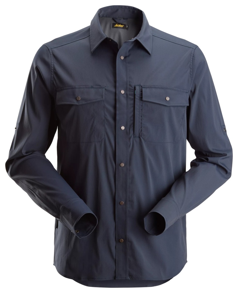 Snickers 8521 – LiteWork, Chemise à manches longues en tissu hautement respirant