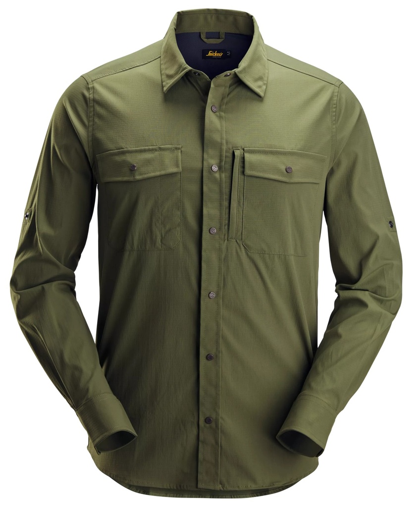 Snickers 8521 – LiteWork, Chemise à manches longues en tissu hautement respirant