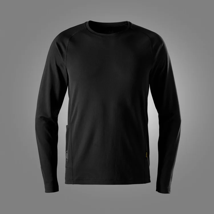 [24540400003] Snickers 2454 STAY FRESH LS T-SHIRT (XS, 0400)