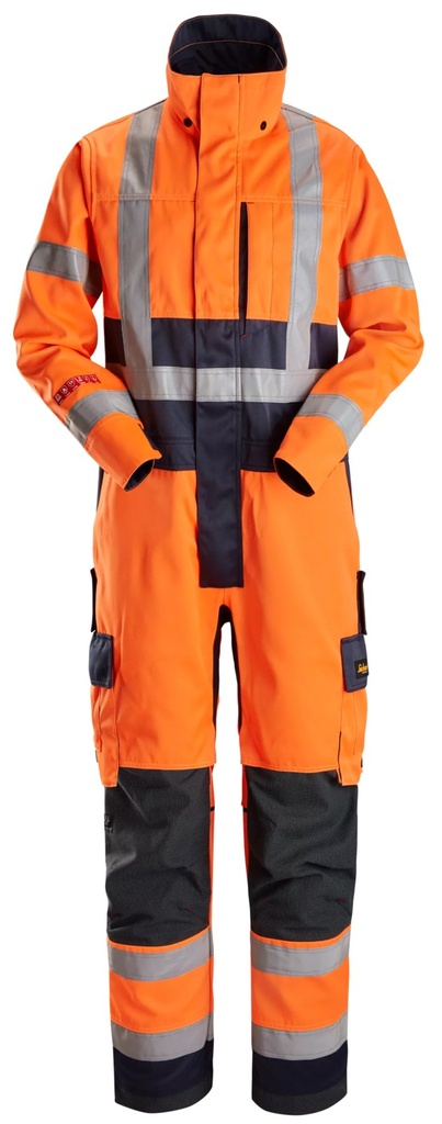 Snickers 6062 PW COVERALL HV ORANGE CL3