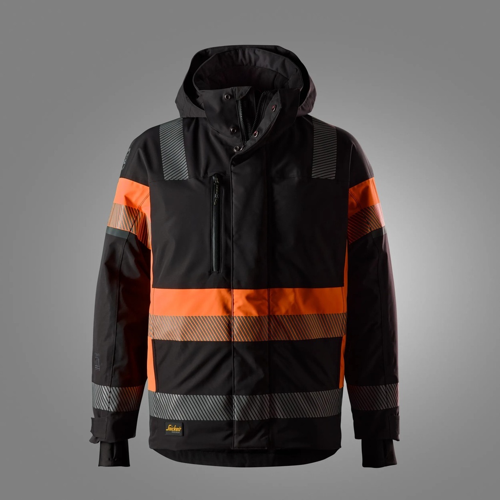 [11350455003] Snickers Workwear 1135 – Veste extens HV Cl 1 WP (0455, XS)