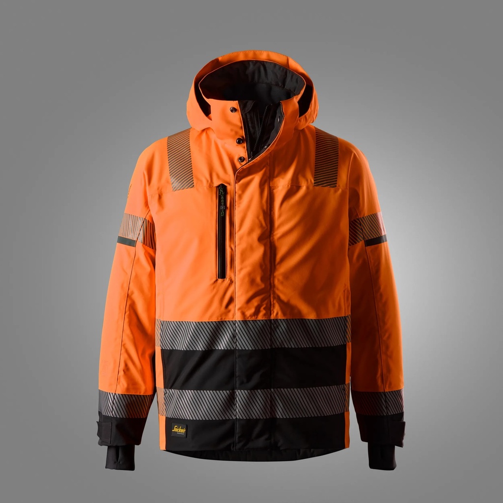 [11395504003] Snickers Workwear 1139 – Veste extens HV Cl 3 WP (5504, XS)